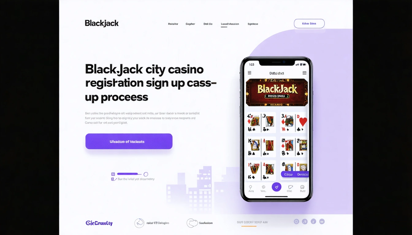 Blackjack city casino registration sign up process